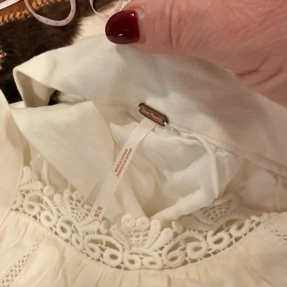 Free People Cream pant set - Picture 6 of 13